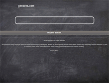 Tablet Screenshot of genoves.com